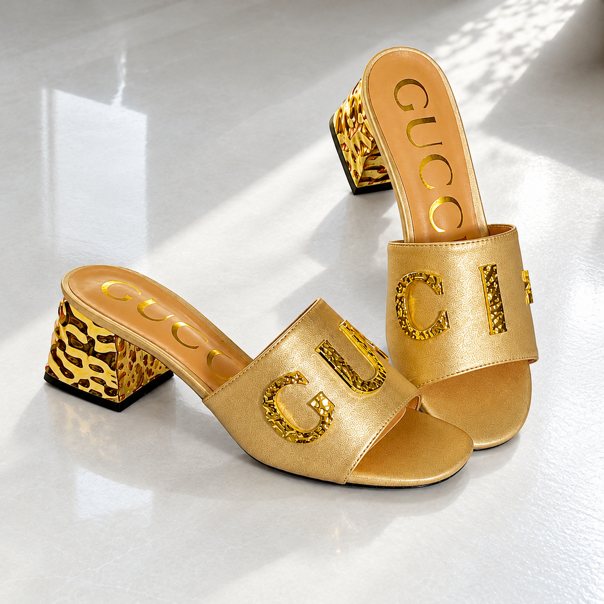 Imported Premium Quality Block Heel in Pakistan.