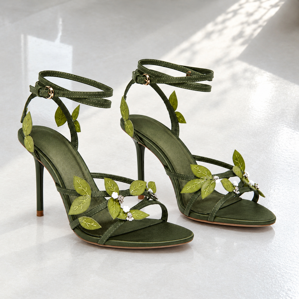 Olive Green Heel