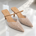 Pointed Toe Slingback Heel