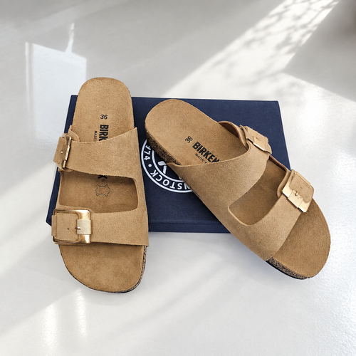 BK Double Buckle Ladies Slides | 22% OFF
