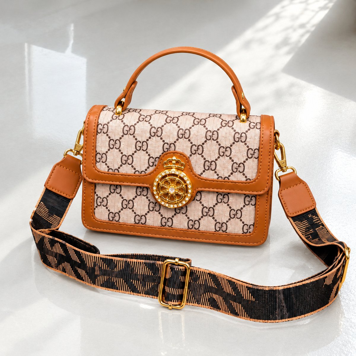 FS Printed Shoulder Bag | Imported