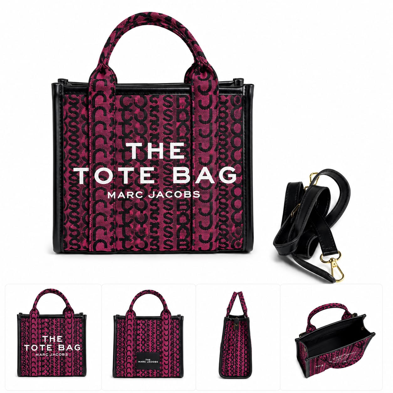 Terra Luxe Monogram Tote Bag