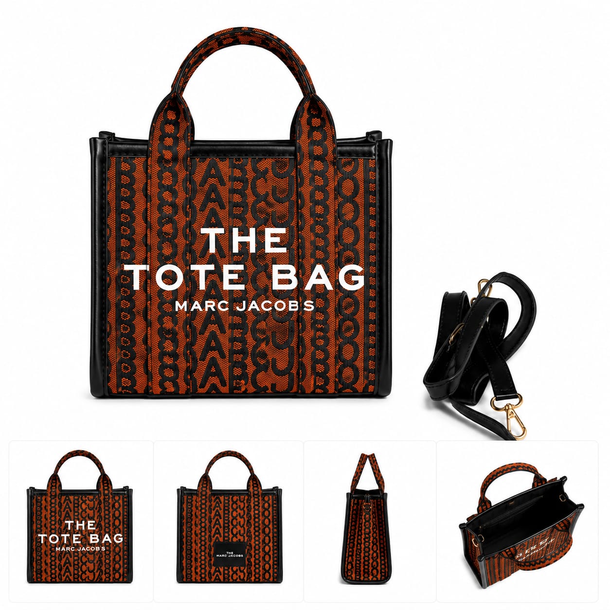 Terra Luxe Monogram Tote Bag