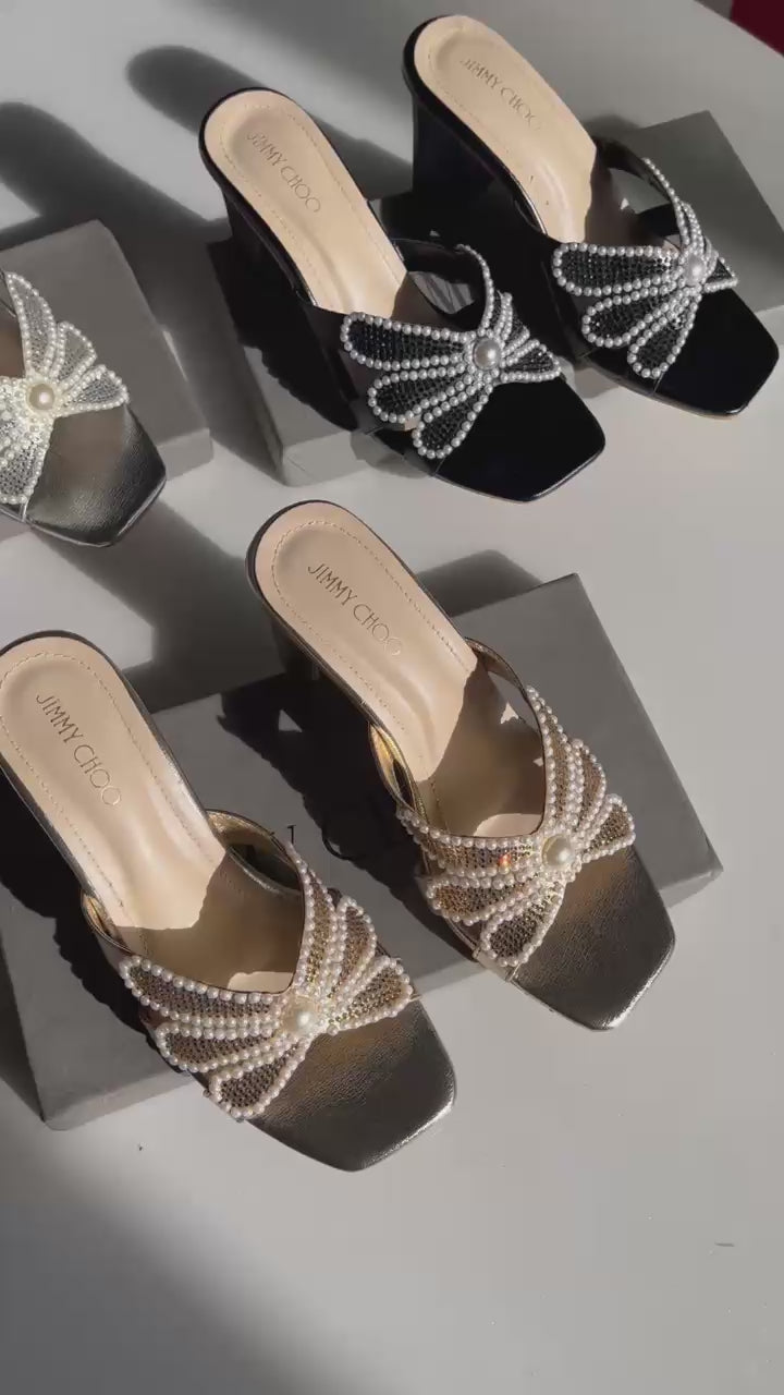 JO Faux Pearl Heel