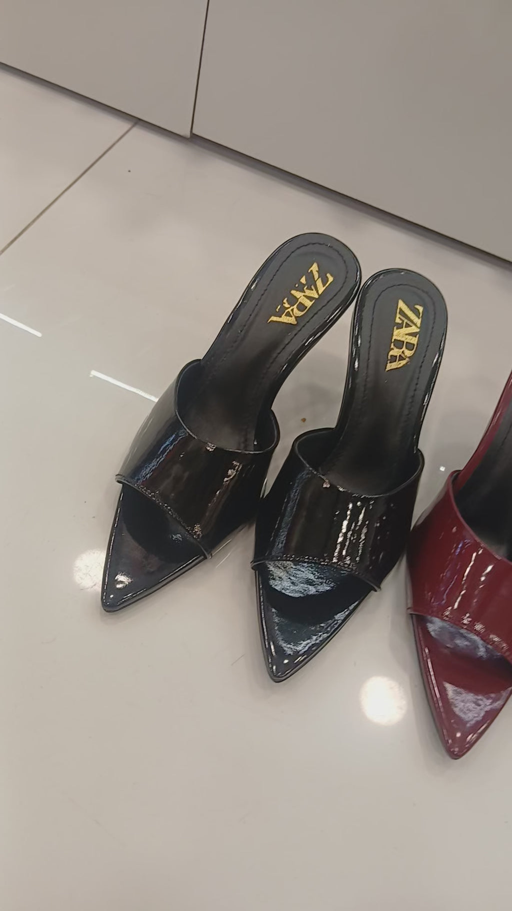 ZA Stiletto Mule Heels