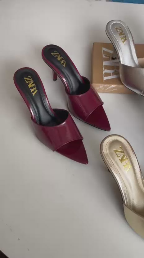 ZA Stiletto Mule Heels | 6% OFF