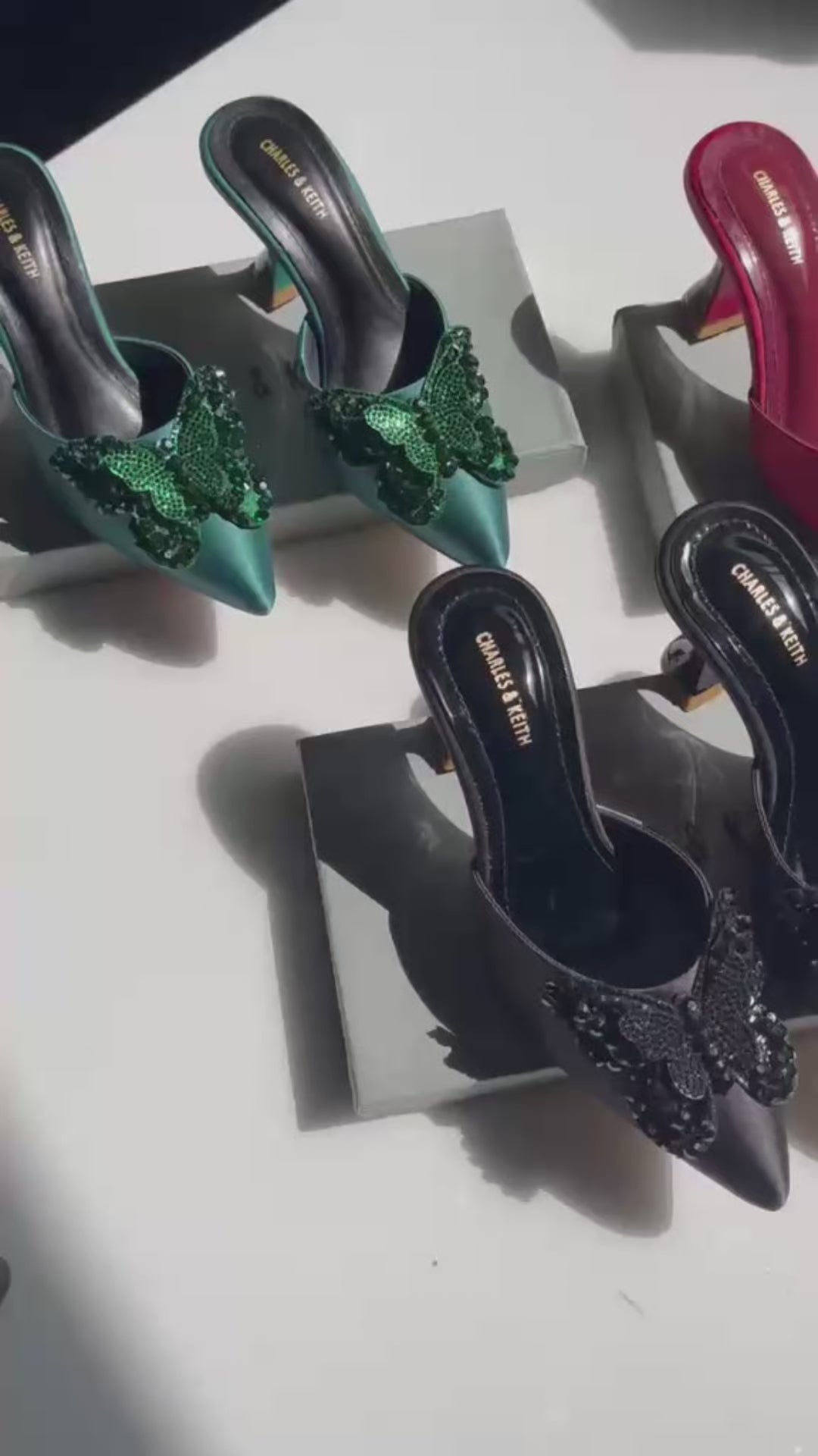 CS Satin Heels