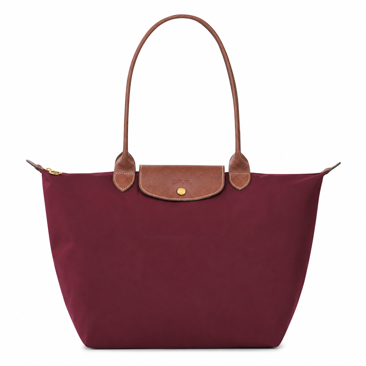 Longchamp Le Pliage Original L Tote Bag in Maroon – Large Ladies Tote Bag
