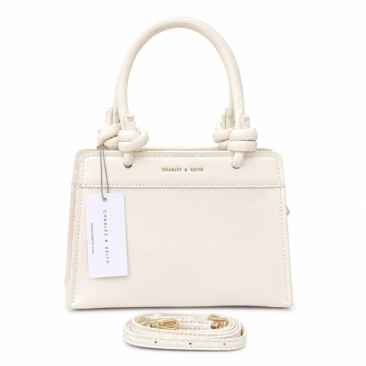 CS Sabine Knotted Handle Tote Bag | Imported | 23% OFF