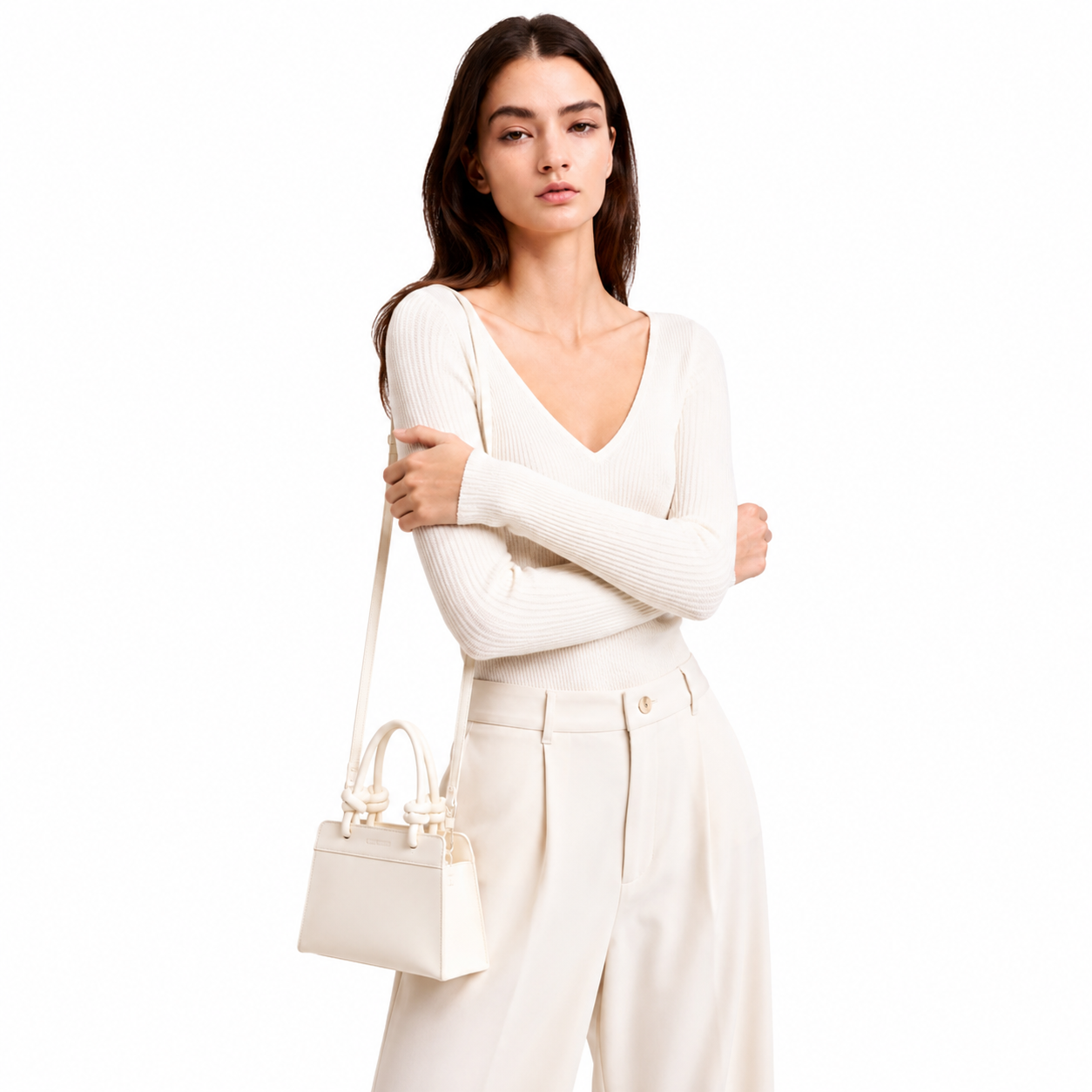 CS Sabine Knotted Handle Tote Bag | Imported | 23% OFF