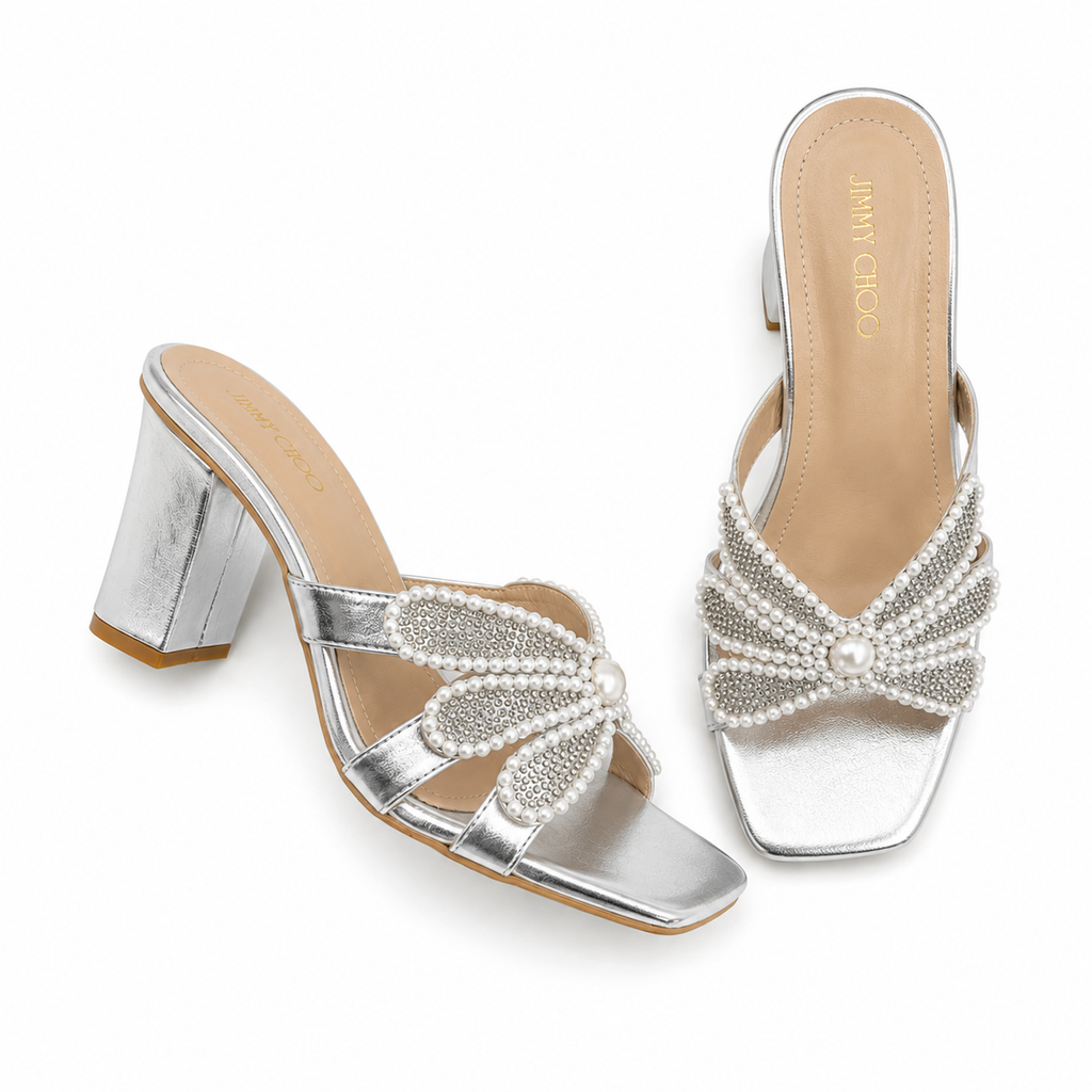 JO Crystal Muse Heels