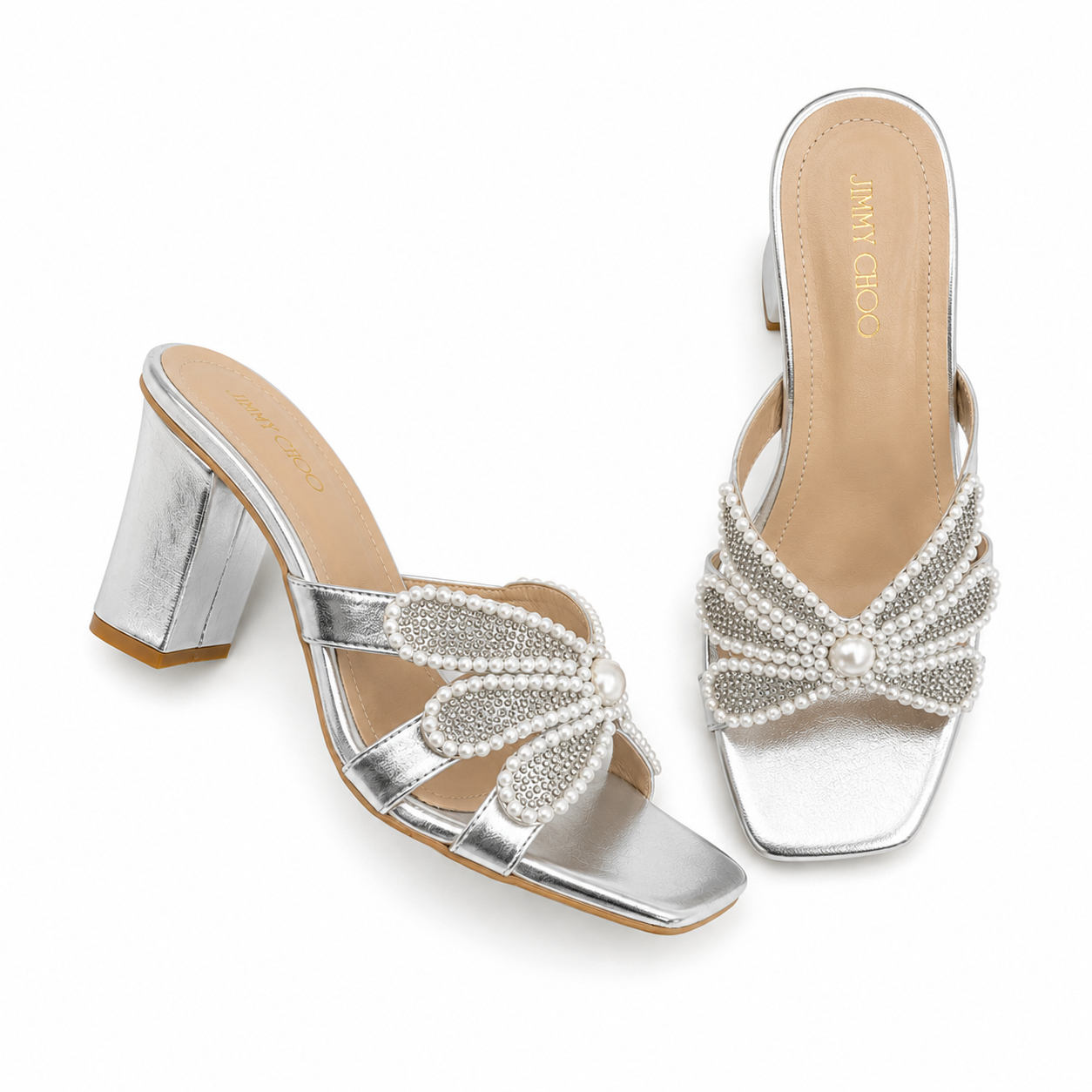 JO Crystal Muse Heels