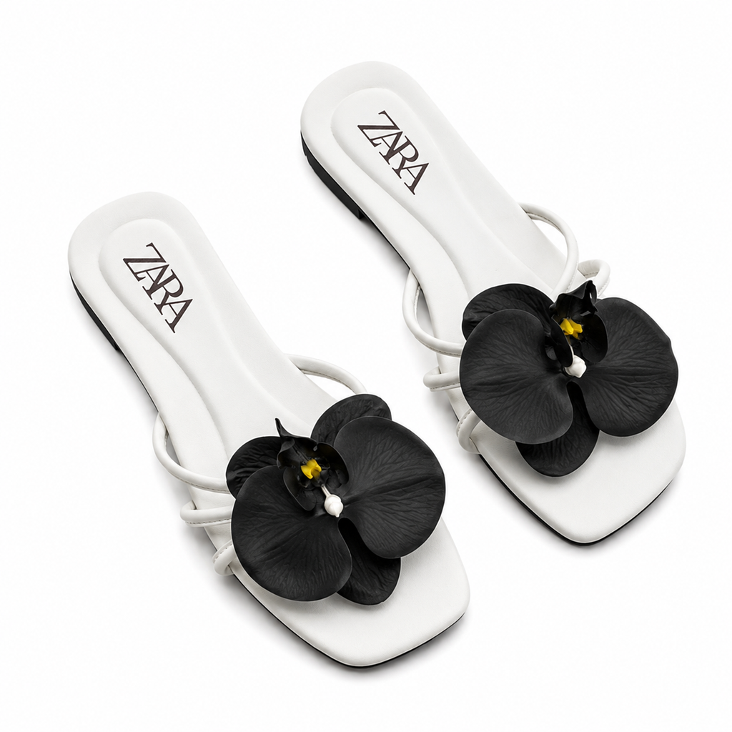 ZA Flower Orchid Flats