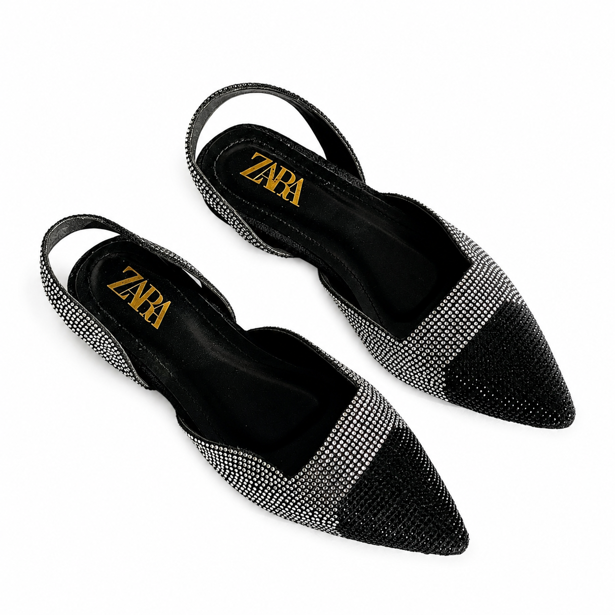 ZA Crystal Point Flats