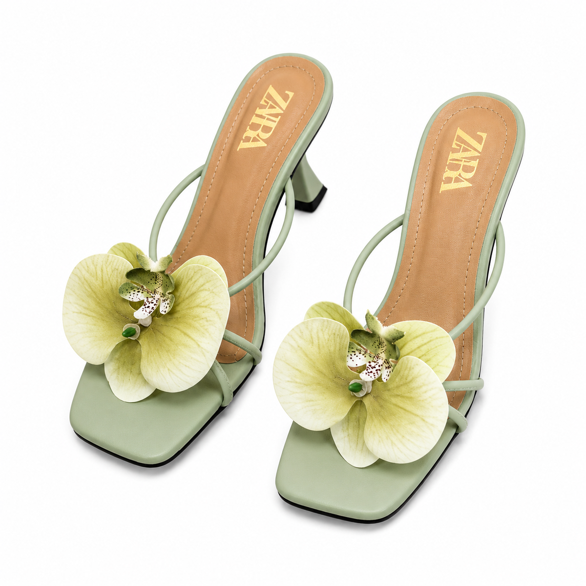 ZA Flower Orchid Heel | 29% OFF