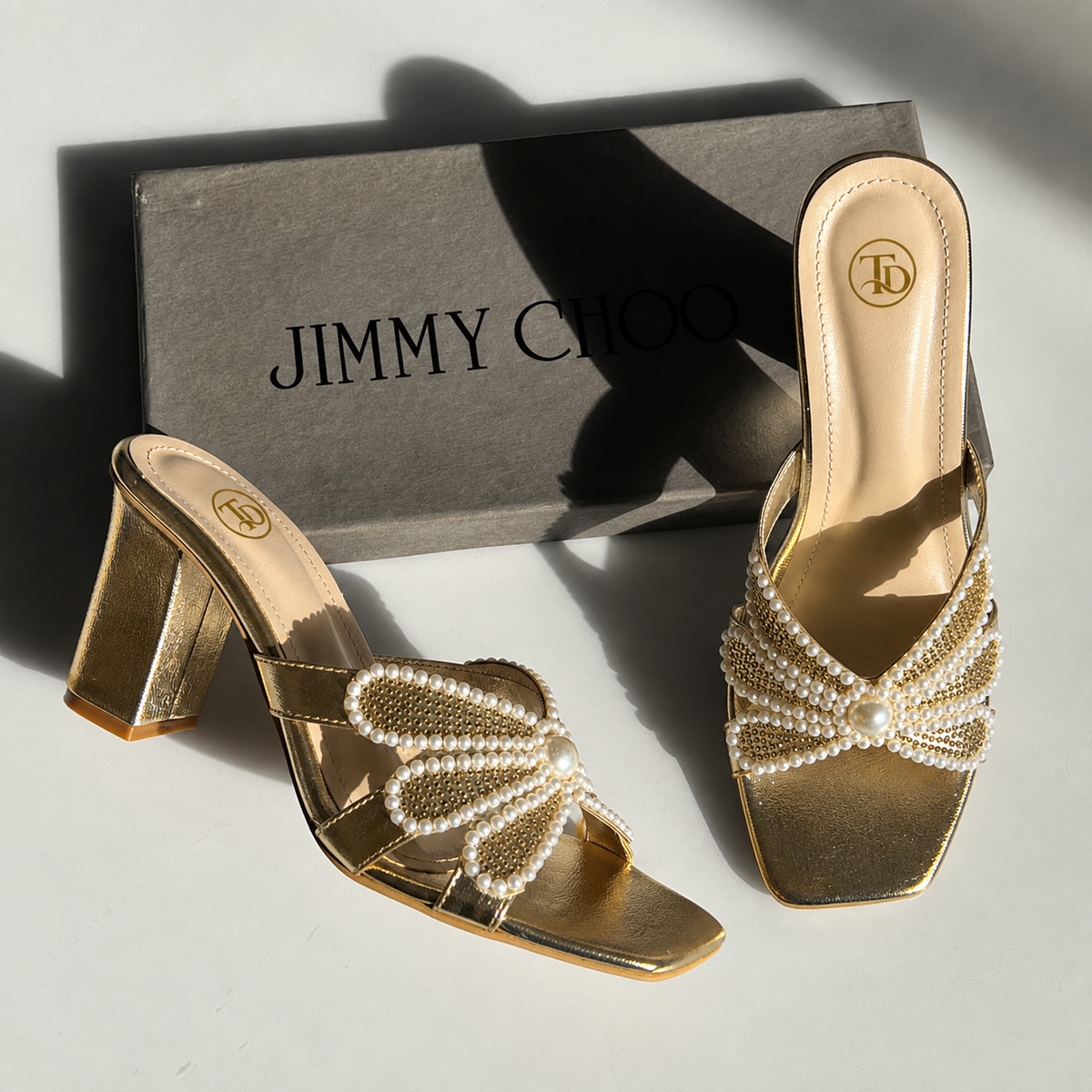 JO Crystal Muse Heels | 5% OFF