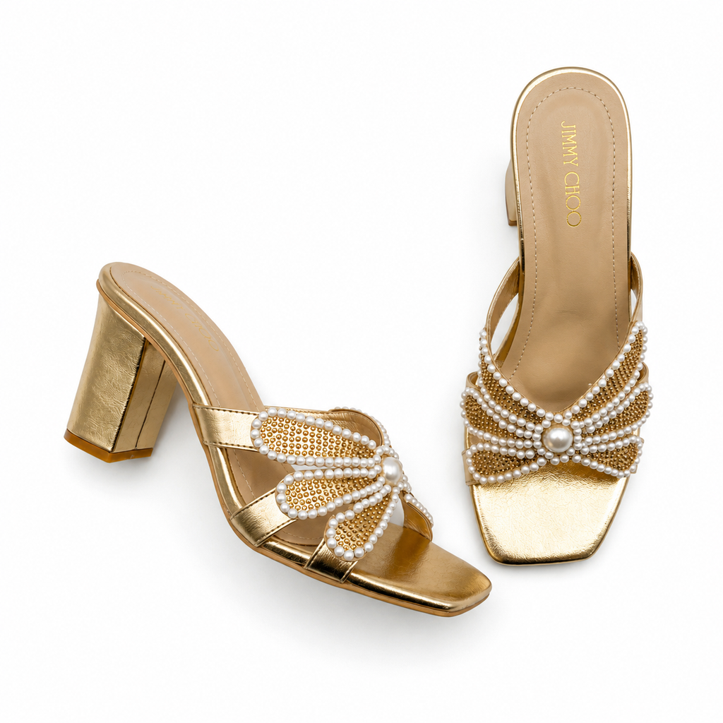 JO Crystal Muse Heels