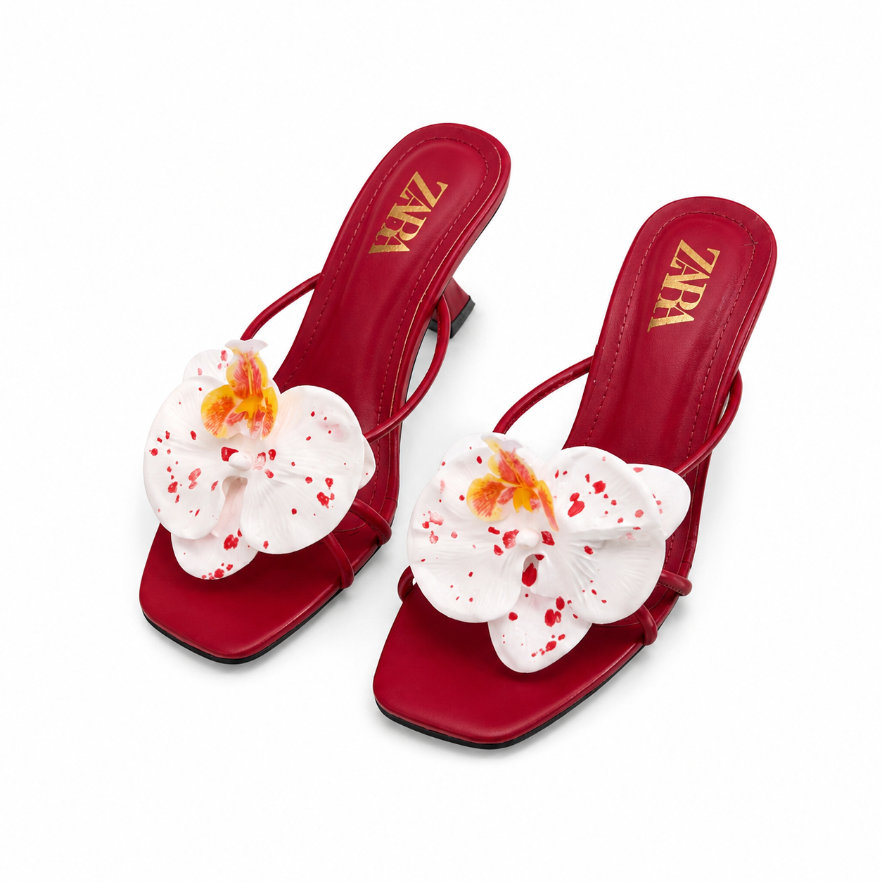 ZA Flower Orchid Heel