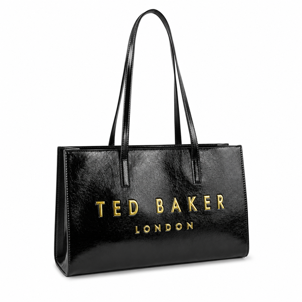 TR Crinell Crinkled PU Icon Tote Bag