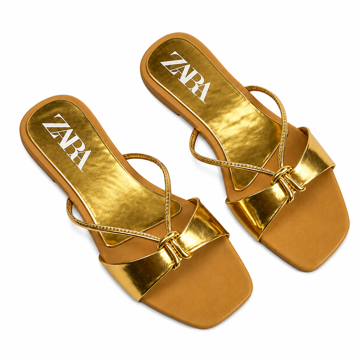 Luxe Knot Flat Slides