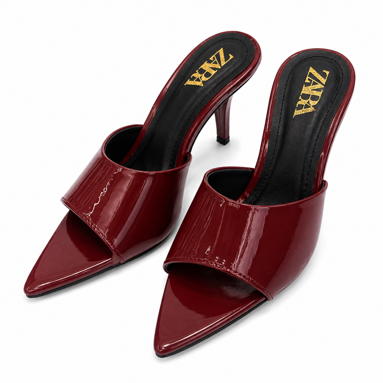 ZA Stiletto Mule Heels