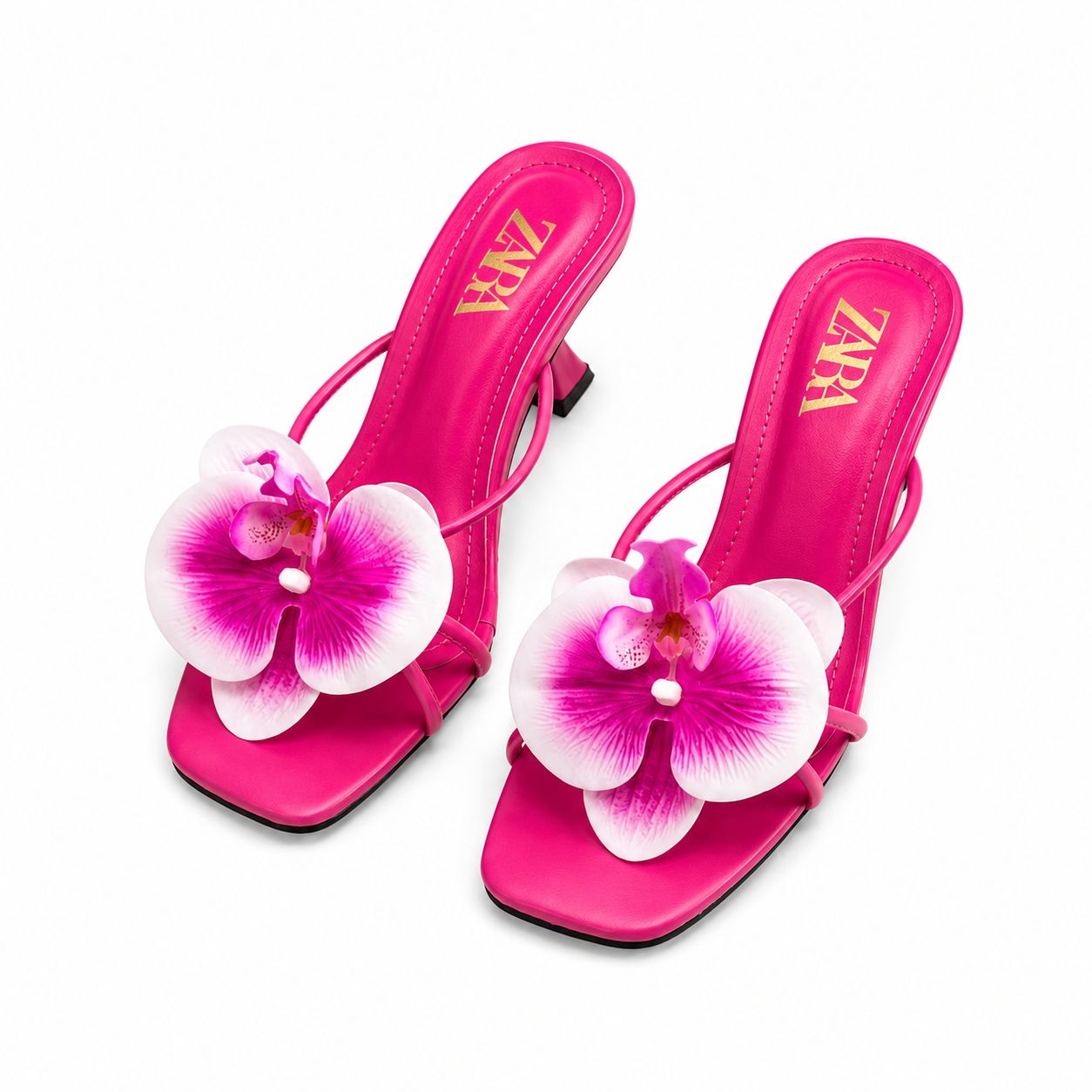 ZA Flower Orchid Heel