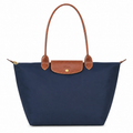 Longchamp Le Pliage Original L Tote Bag in Navy Blue – Large Ladies Tote Bag
