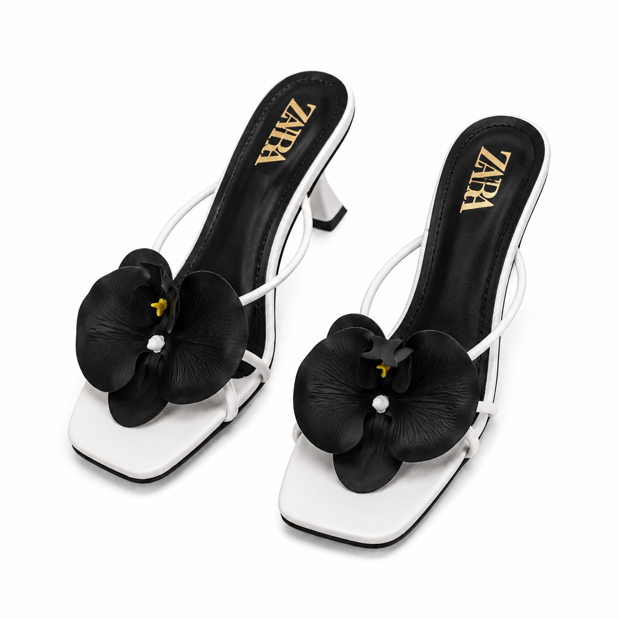 ZA Flower Orchid Heel | 29% OFF