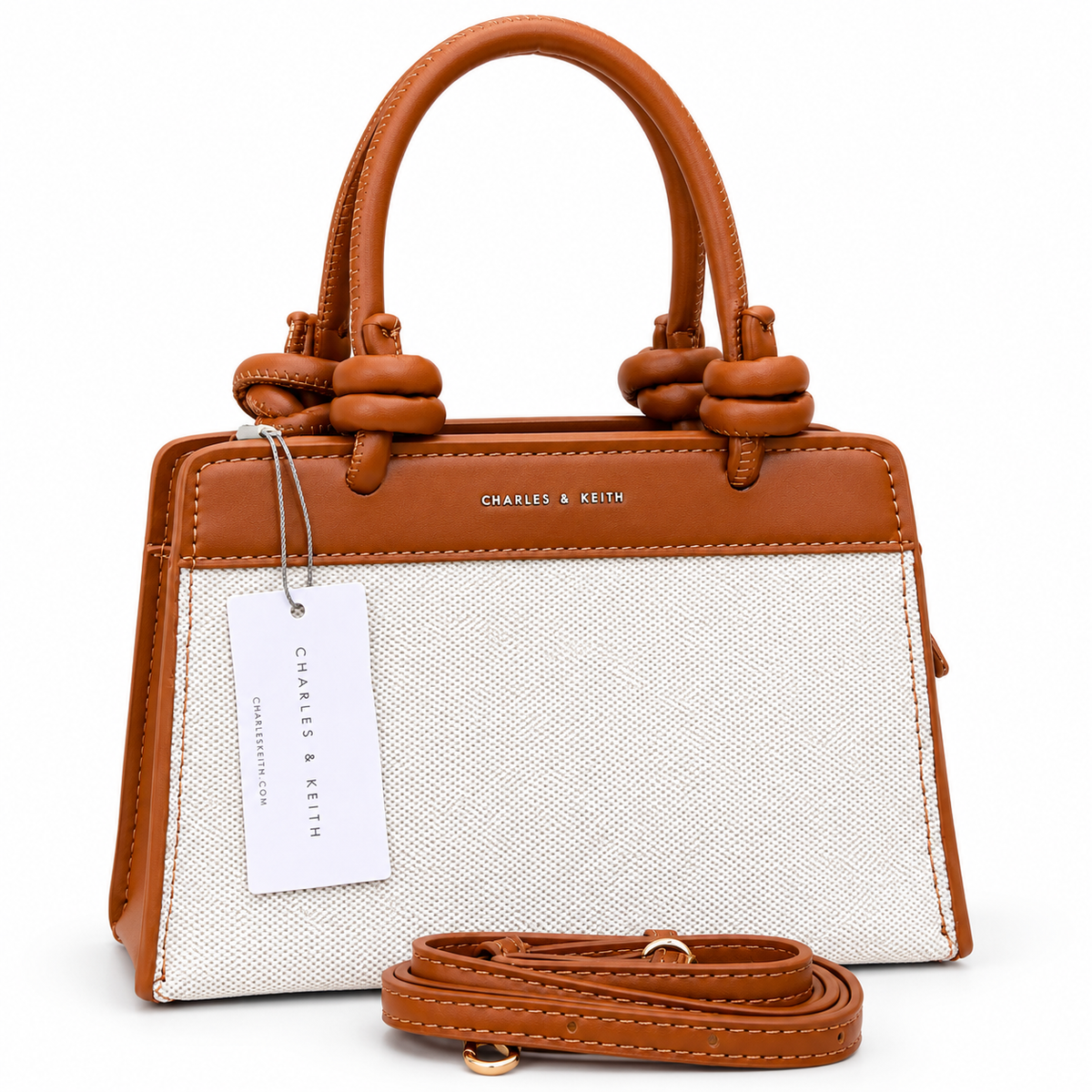 CS Sabine Knotted Handle Tote Bag | Imported | 23% OFF