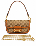 GI Horsebit 1955 crystals small shoulder bag