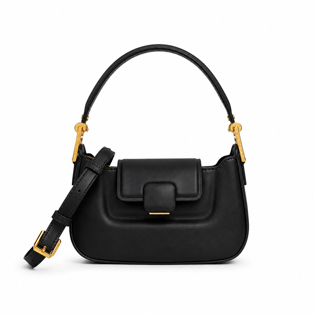 CS Push Lock Handle Bag