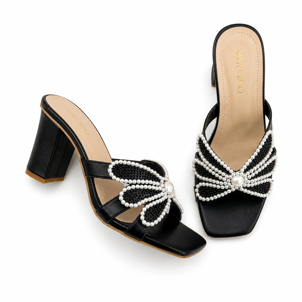 JO Crystal Muse Heels