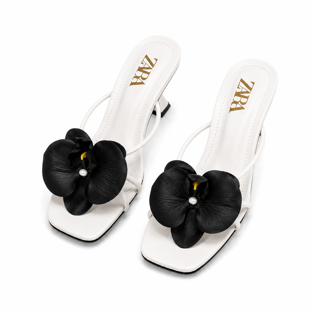 ZA Flower Orchid Heel