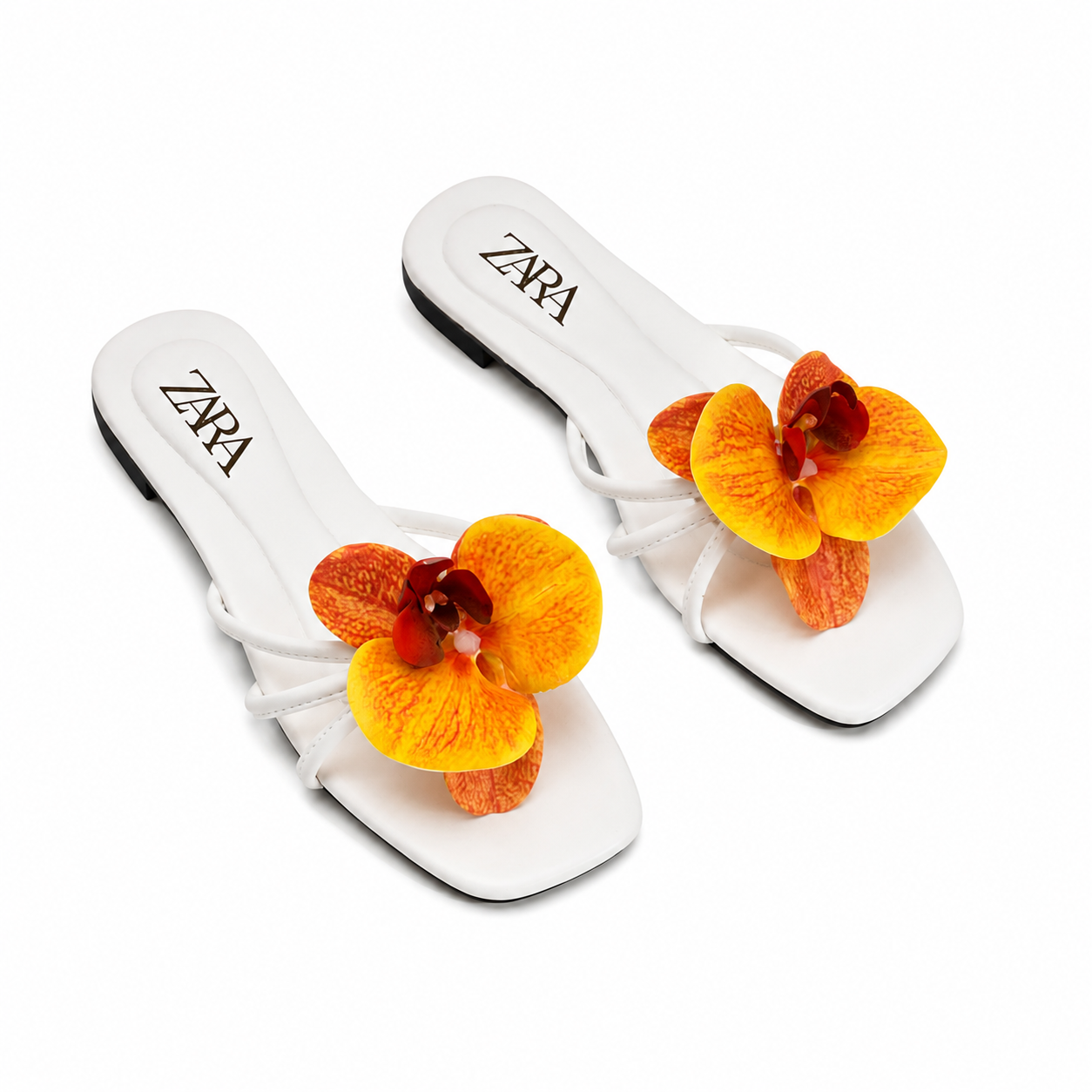 ZA Flower Orchid Flats