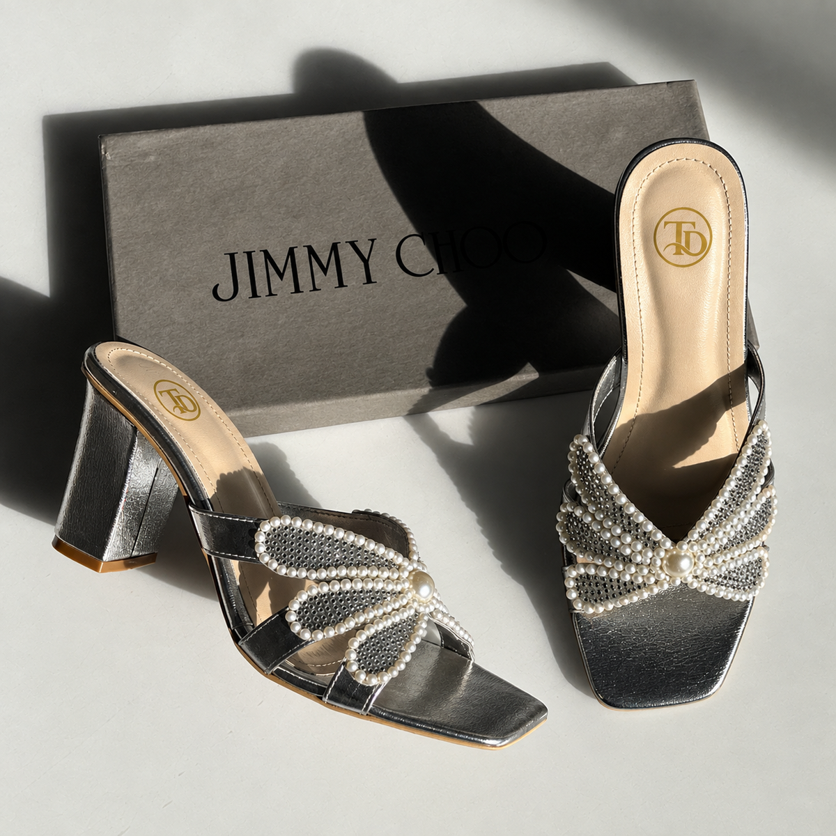 JO Crystal Muse Heels | 5% OFF