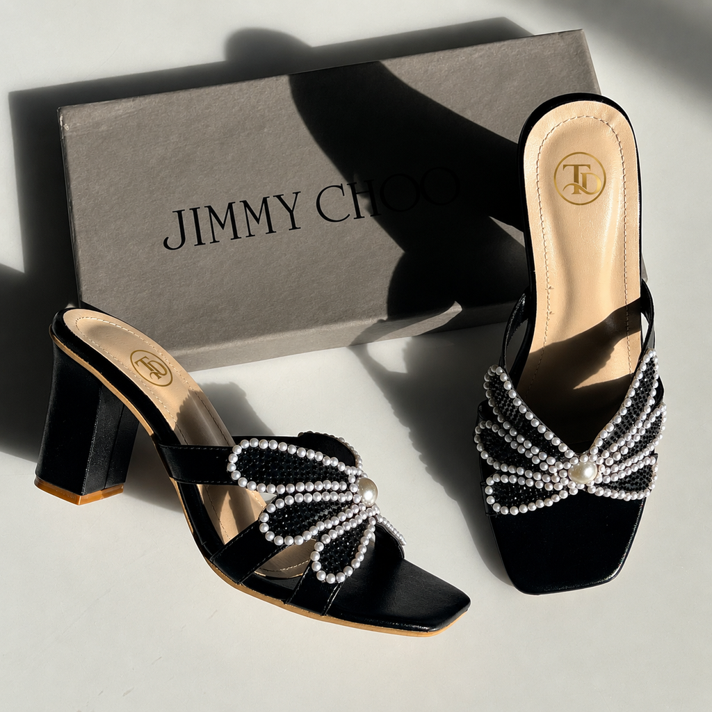 JO Crystal Muse Heels | 5% OFF