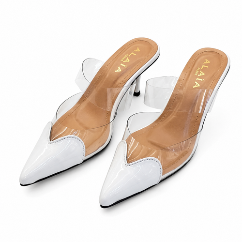 AA Pointed Toe PVC Stiletto Heel | 18% OFF