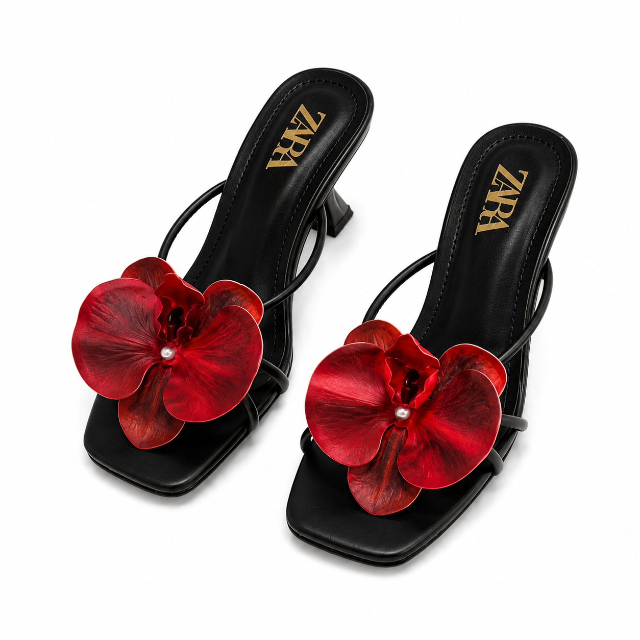 ZA Flower Orchid Heel