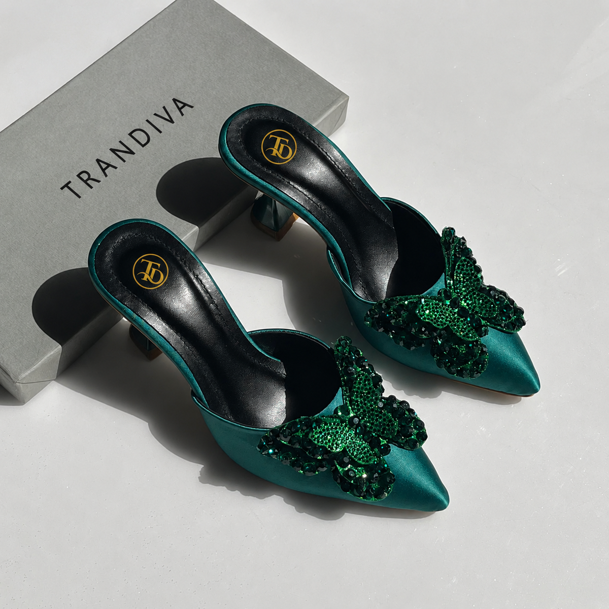 CS Satin Heels | 12% OFF
