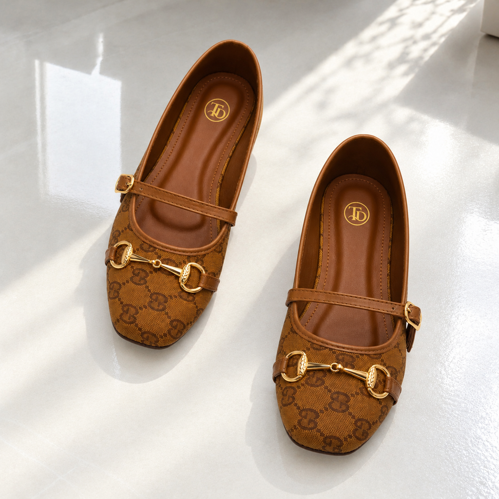 GI Horsebit Mary Jane Flats | 5% OFF
