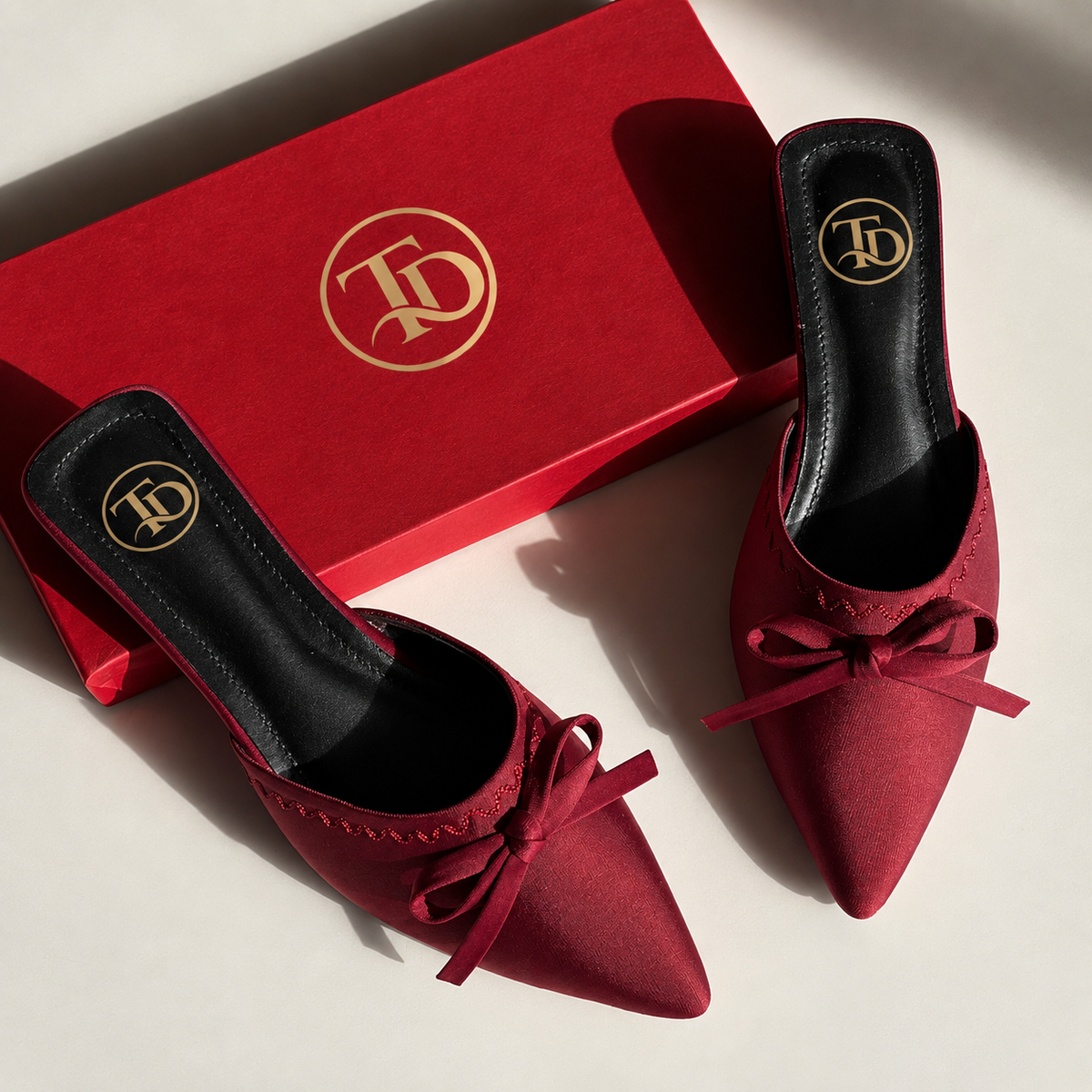 VO Bow Pointed Flat | 15% OFF