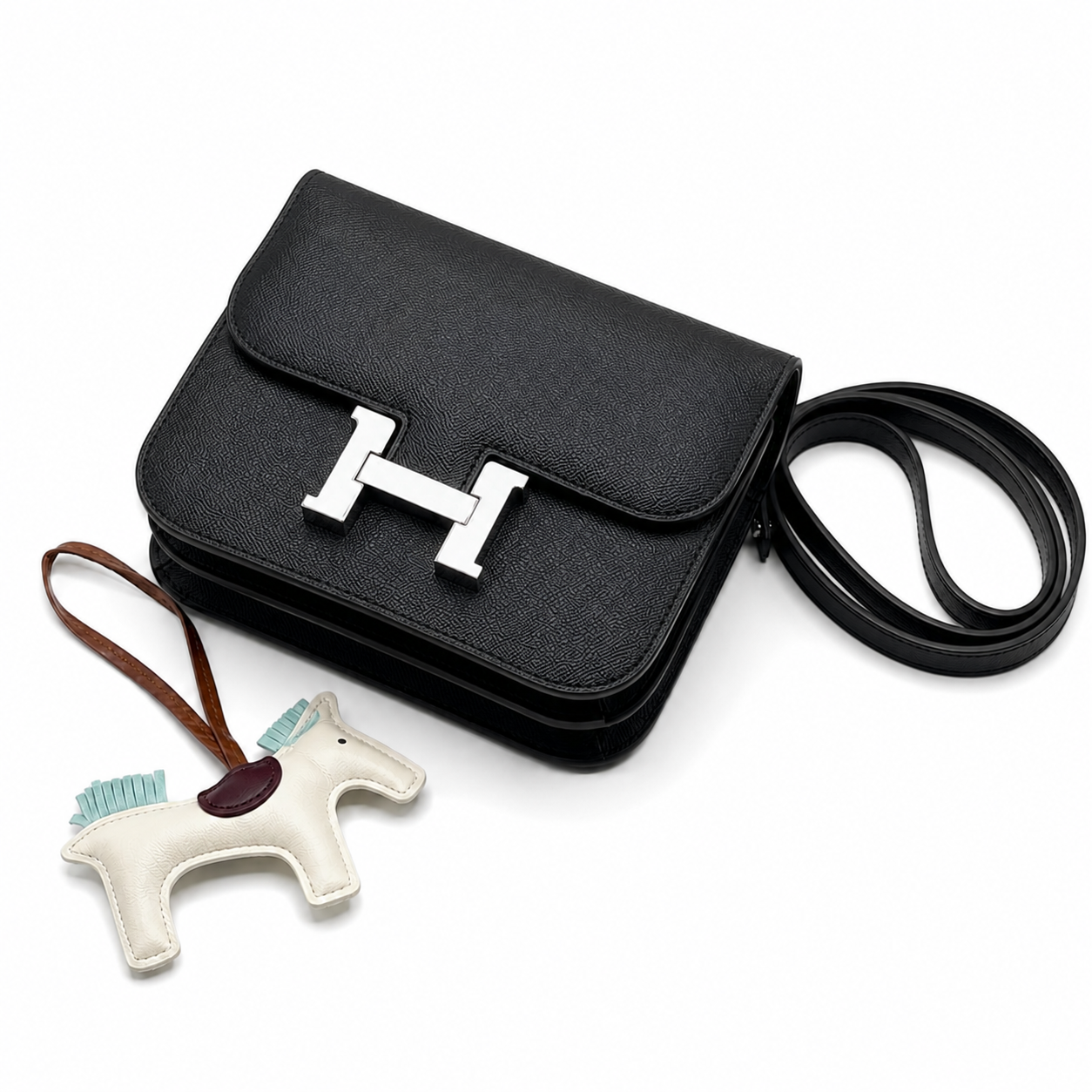 Hermes Constance Bag in black
