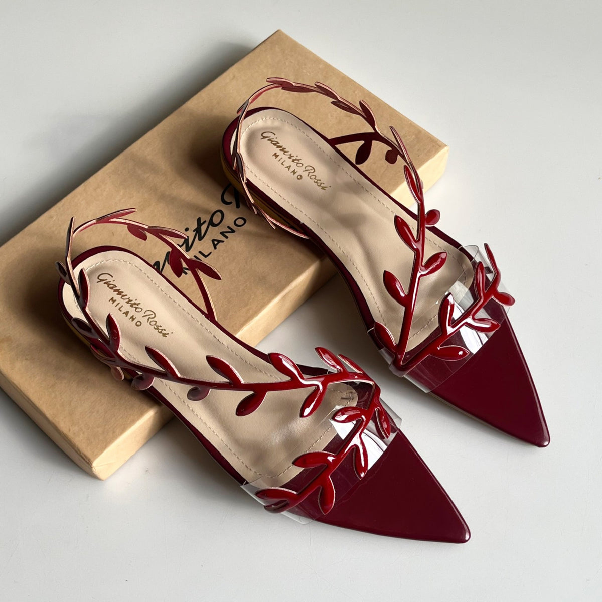 TD Leafy Pointed Toe Flats | 14% OFF