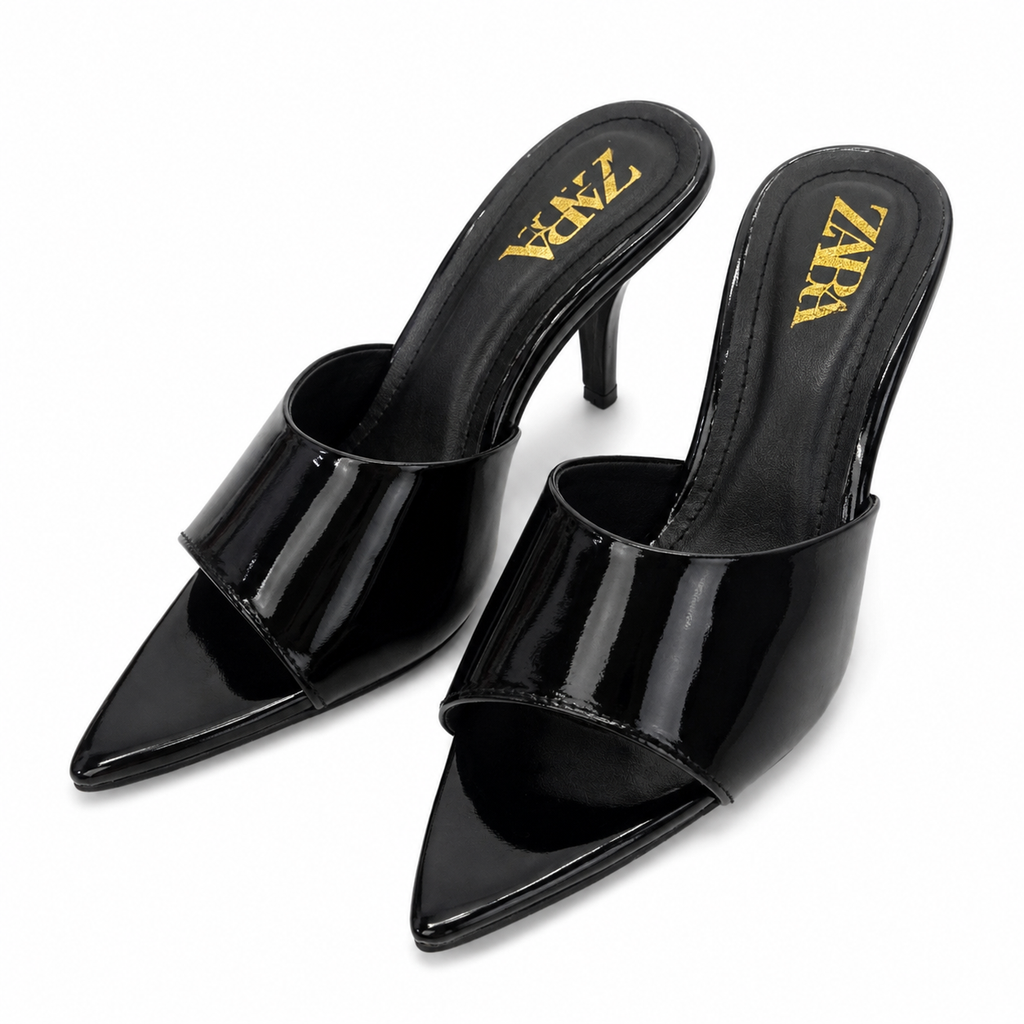 ZA Stiletto Mule Heels
