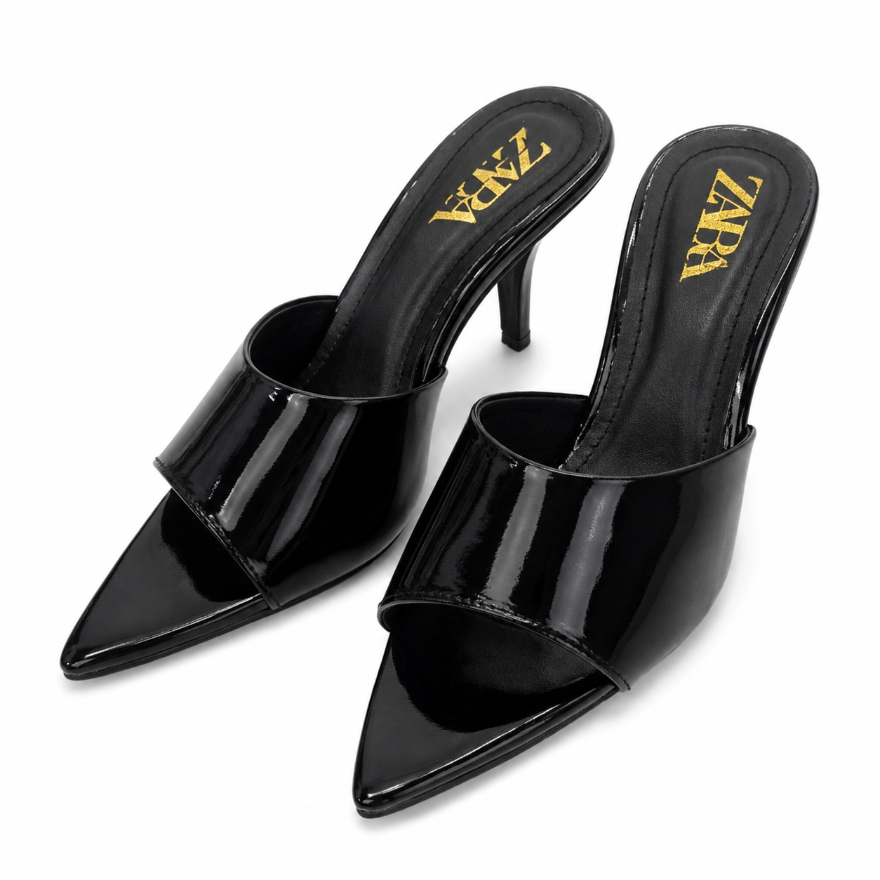ZA Stiletto Mule Heels