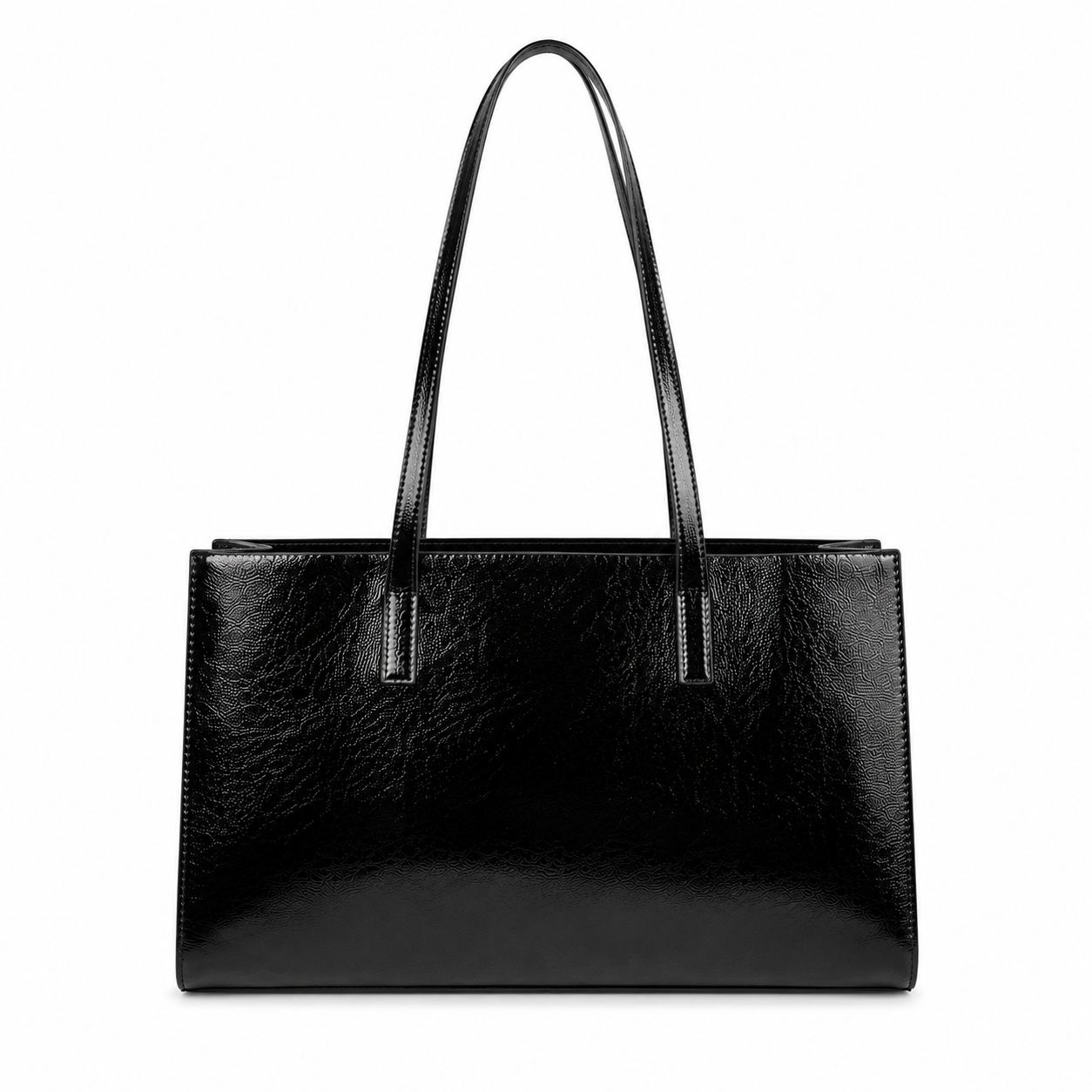 TR Crinell Crinkled PU Icon Tote Bag